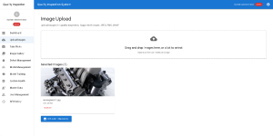 Upload images for detection